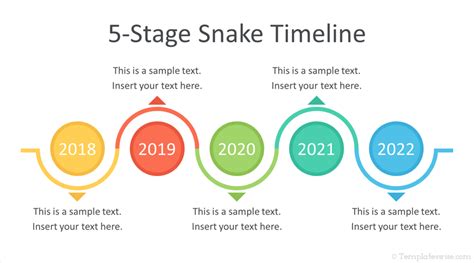 Snake Timeline Template